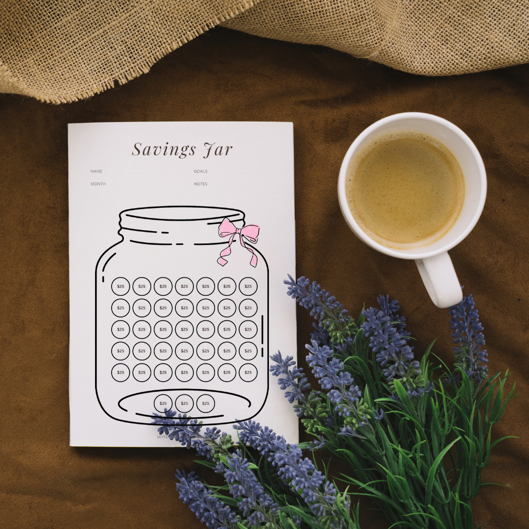 Simple $950 Savings Jar Challenge – Printable Tracker